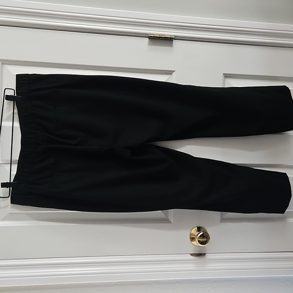 NWOT Loft Pleated Pull On Slim Pants In Brushed Flannel - Picture 2 of 8